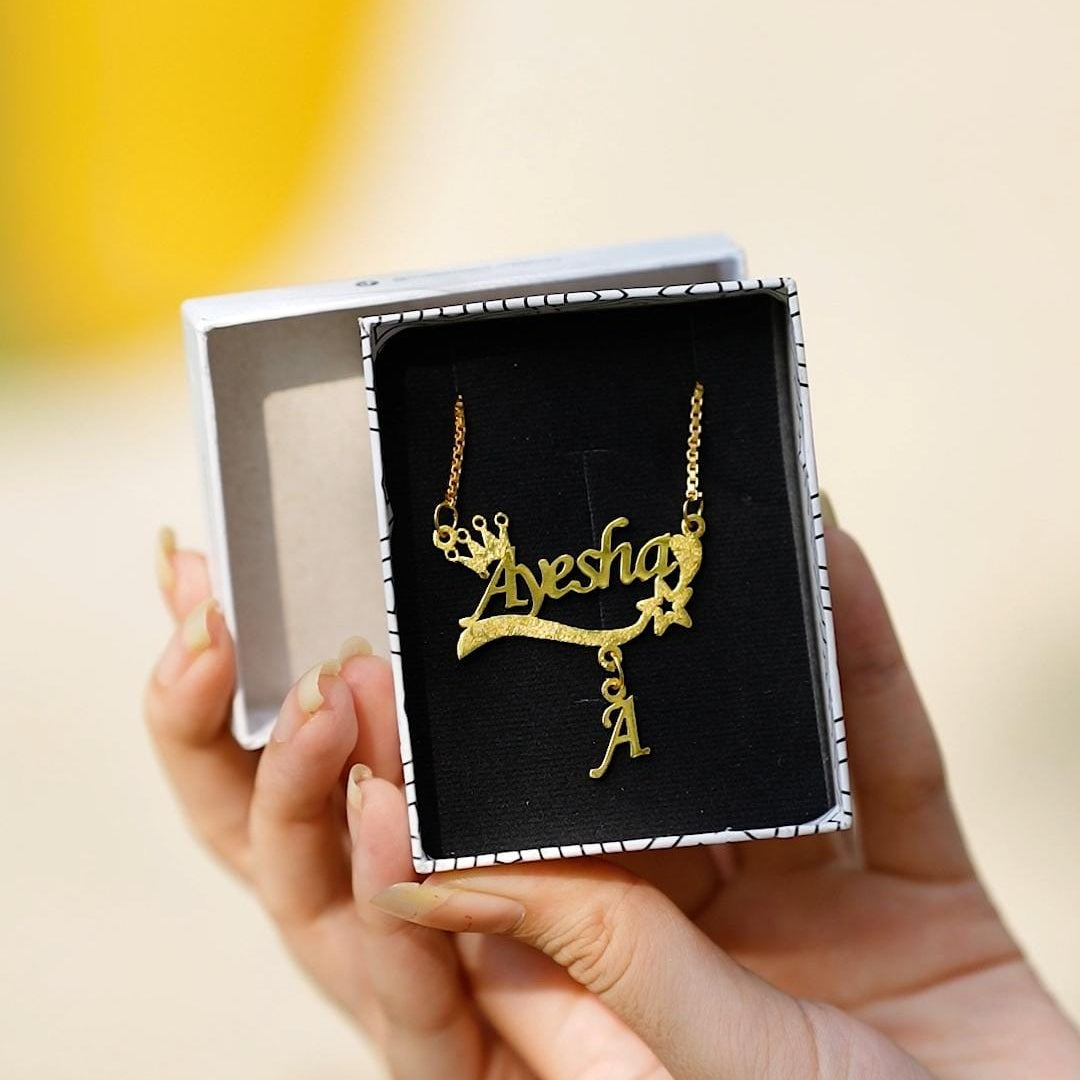 Alphabetic Name Locket