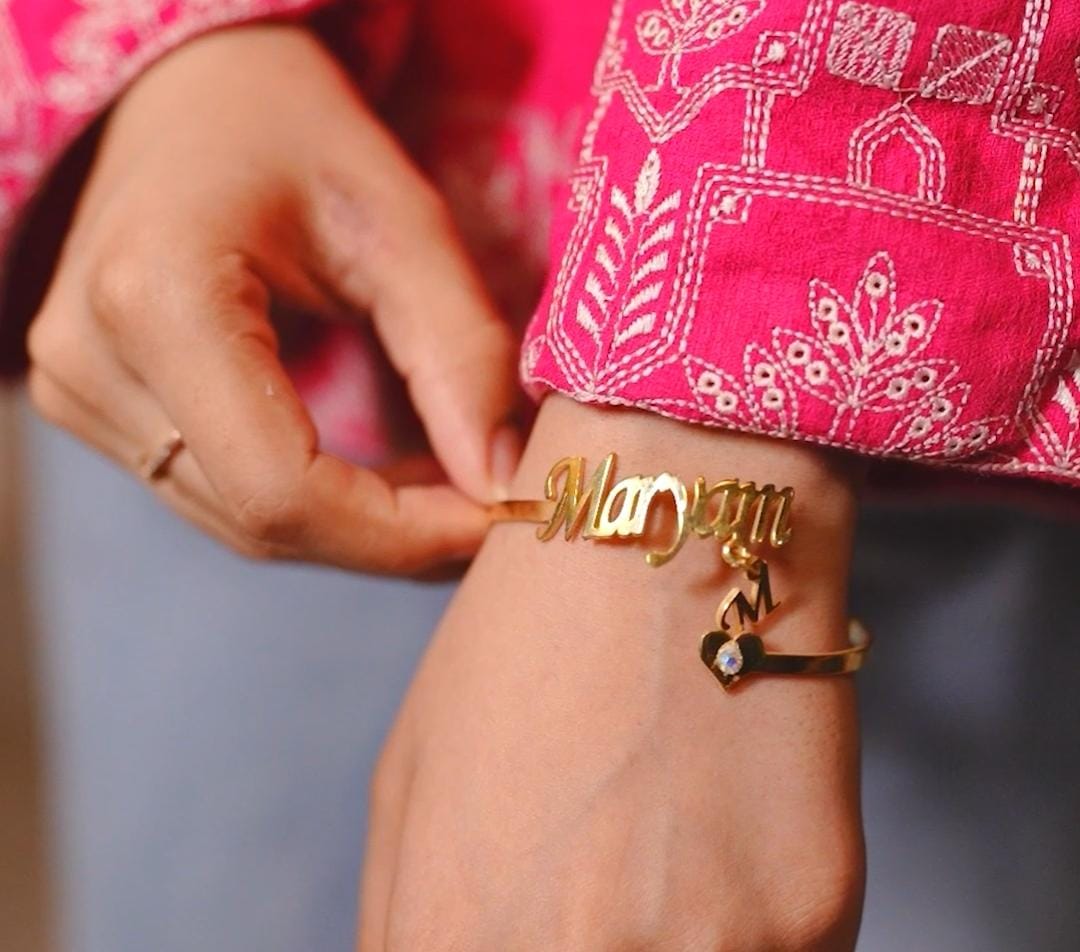 Customize Name Bangle