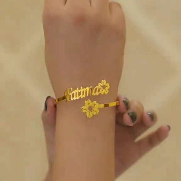 Customised Name  Bangle