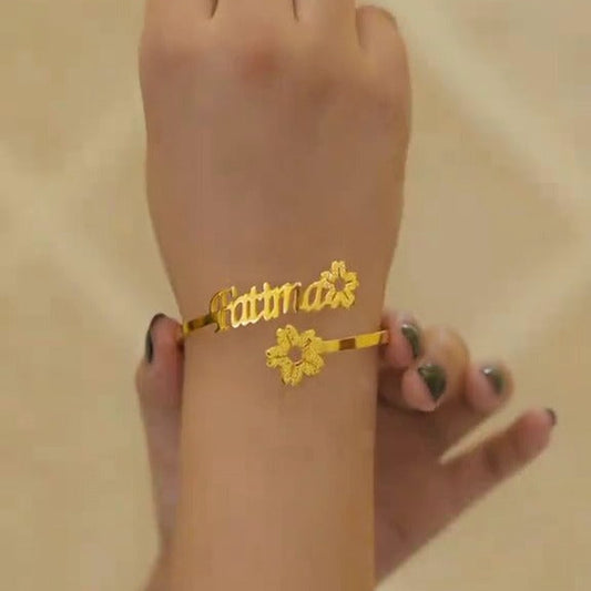 Customised Name  Bangle