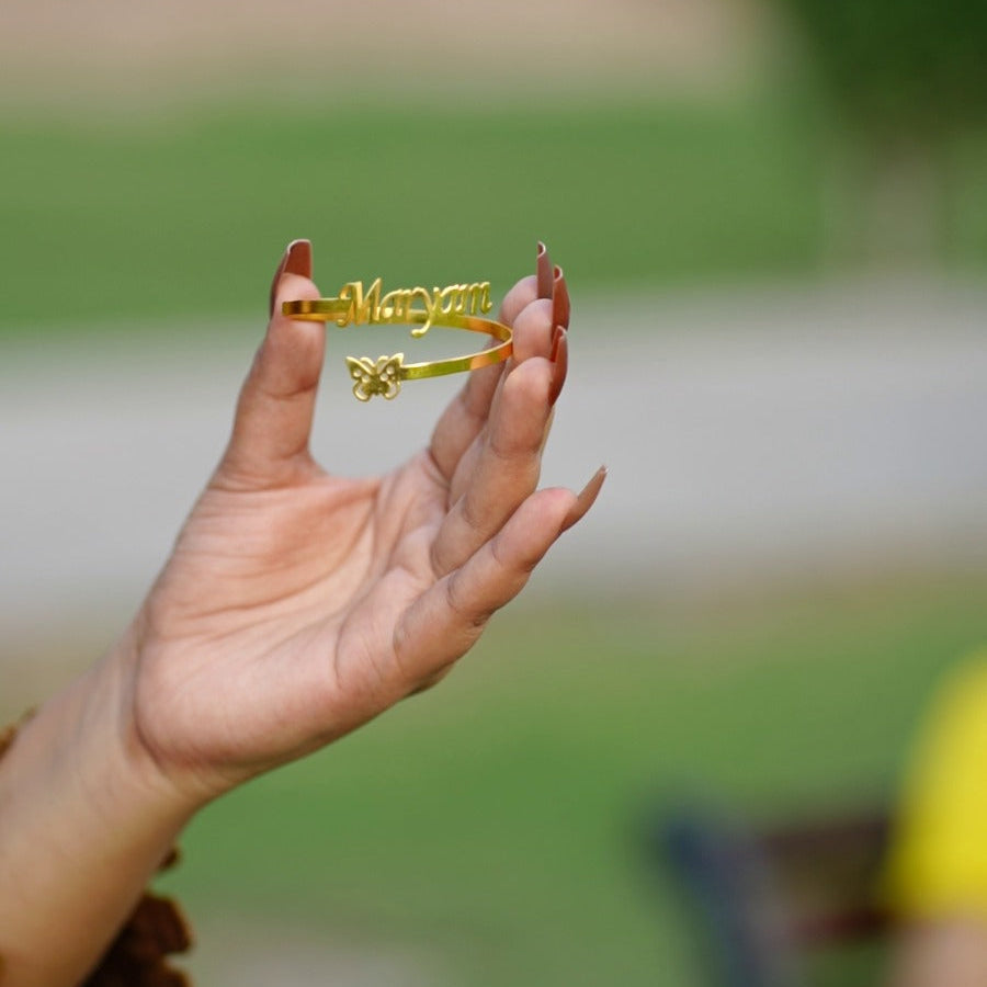Customised Name  Bangle